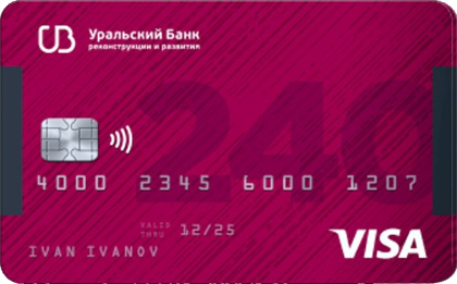 Кредитная карта УБРиР 240 дней без %