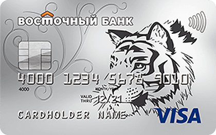 Кредитная карта Cash-back банка Восточный