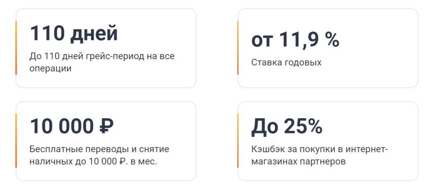 Преимущества кредитной карты 110 на ВСЁ Локо-Банка